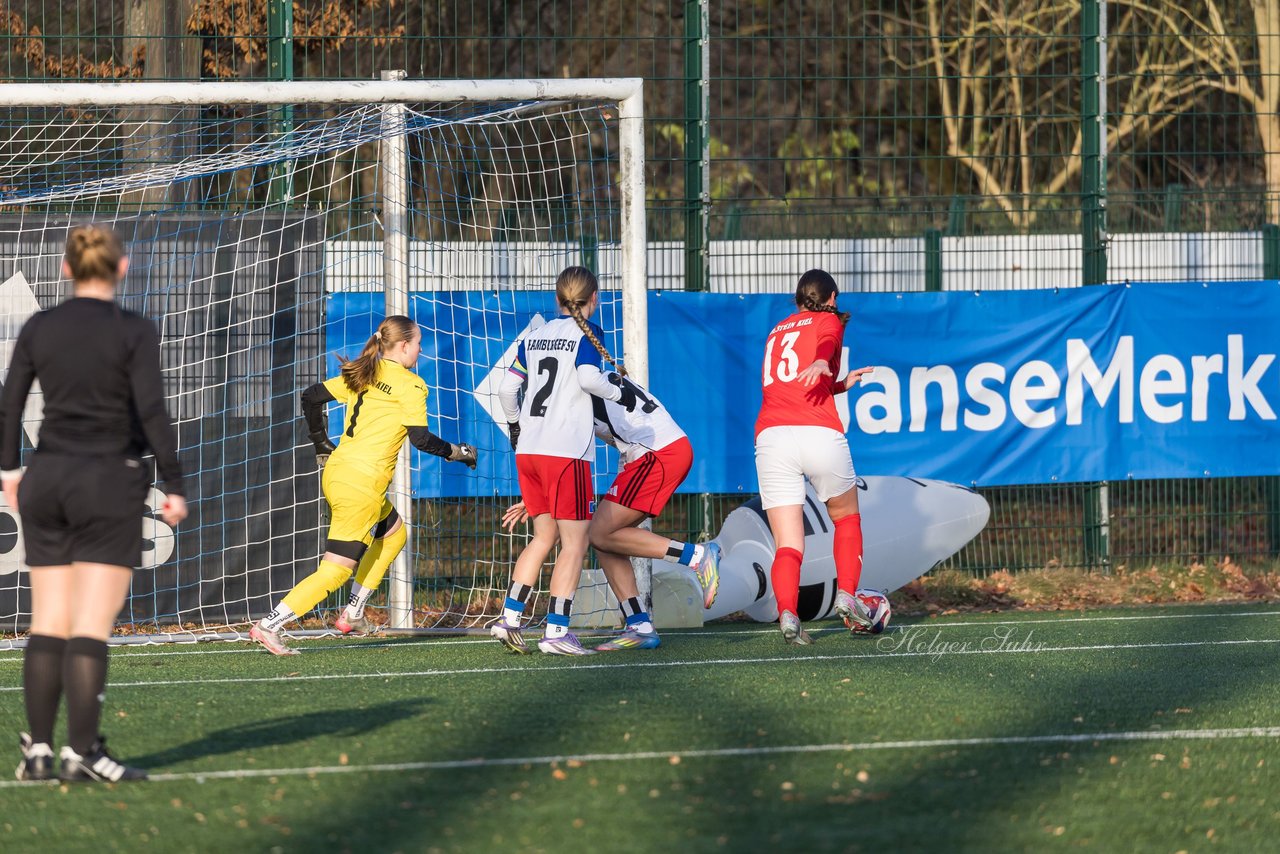 Bild 76 - wBJ Hamburger SV - Holstein Kiel : Ergebnis: 8:0